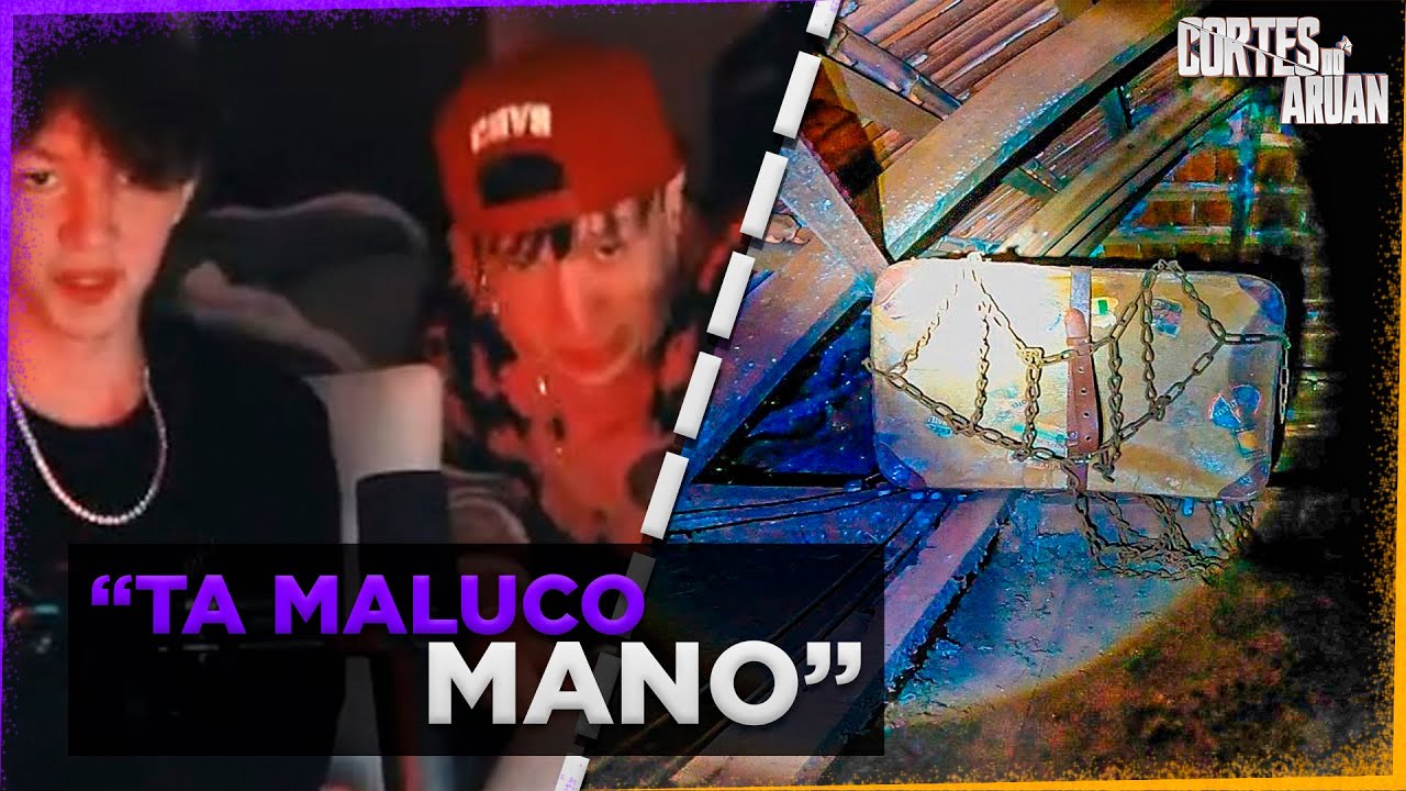 ARUAN E MANO PUNHAS REAGEM A ACHEI UMA MALA ANTIGA NA LENDA DO POLTERGEIST - CAÇADORES DE LENDAS