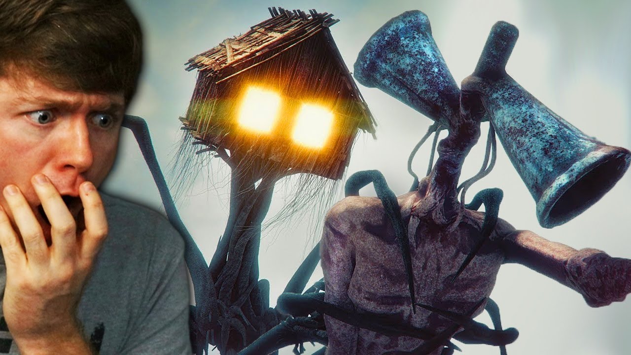 SIREN HEAD vs HOUSE HEAD the REAL LIFE BATTLE