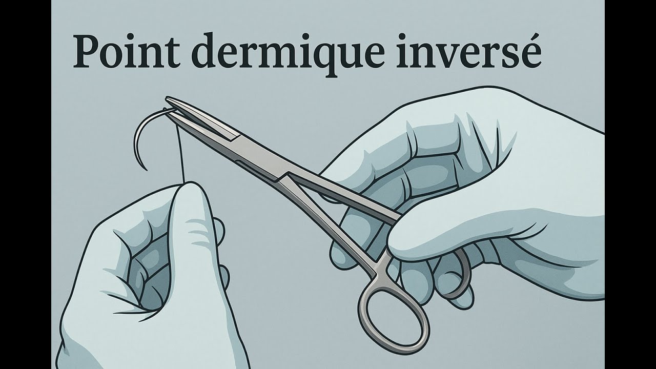 Les Tutos EIBO : Point dermique inversé / Point enfoui