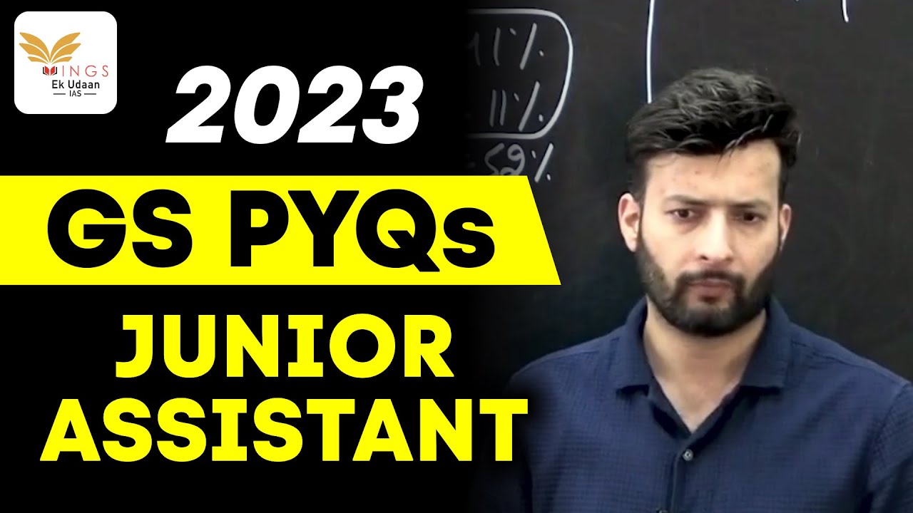 JUNIOR ASSISTANT GS PYQ 2023 by Shoaib Sir #jkssb #juniorassistant2023 #exam #gs #pyq