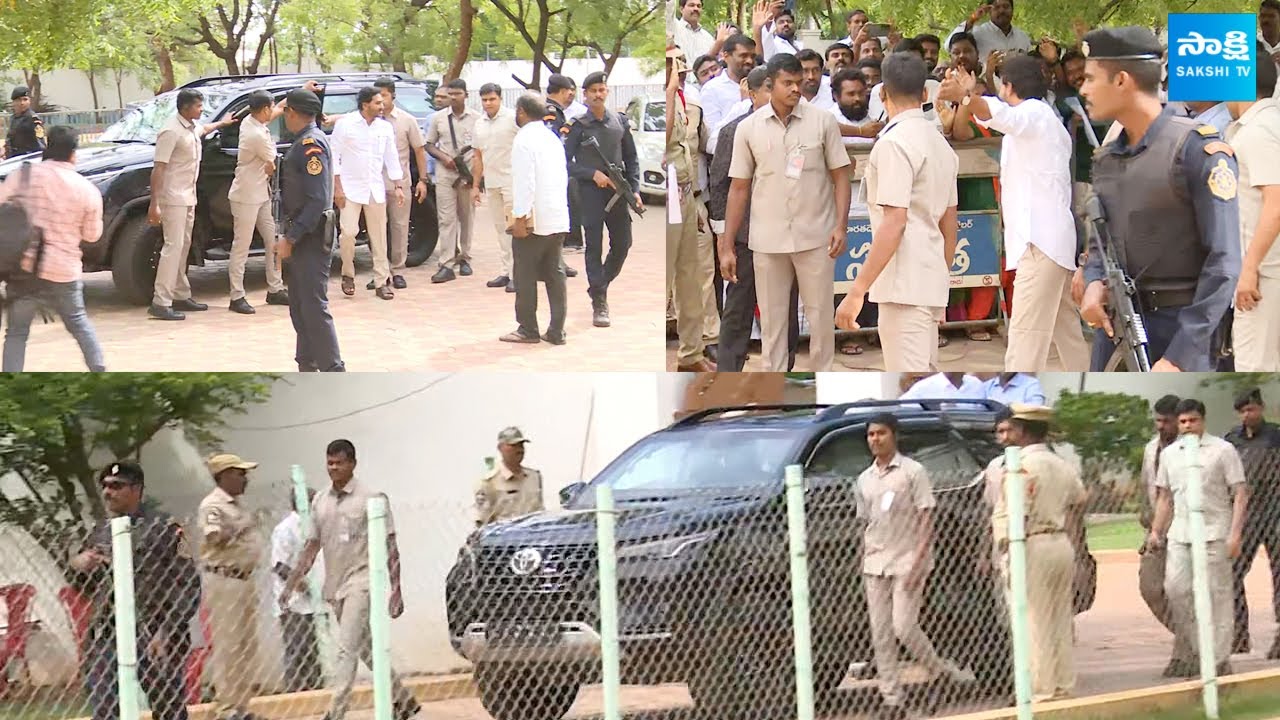 అభిమానులతో వైఎస్&zwnj; జగన్&zwnj; | YS Jagan At Pulivendula Camp Office | @SakshiTVLIVE