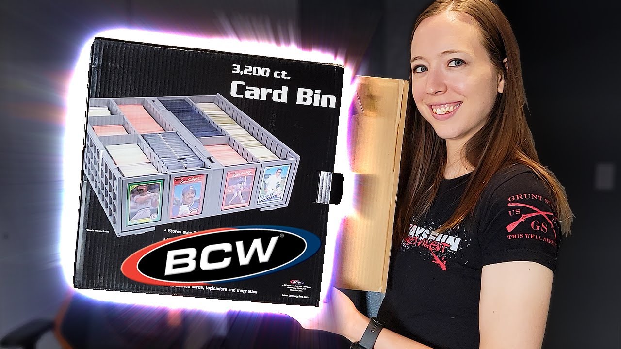 The Ultimate Yugioh Card Storage Solution! 3,200 BCW Collectible Card Bin Review And Discussion