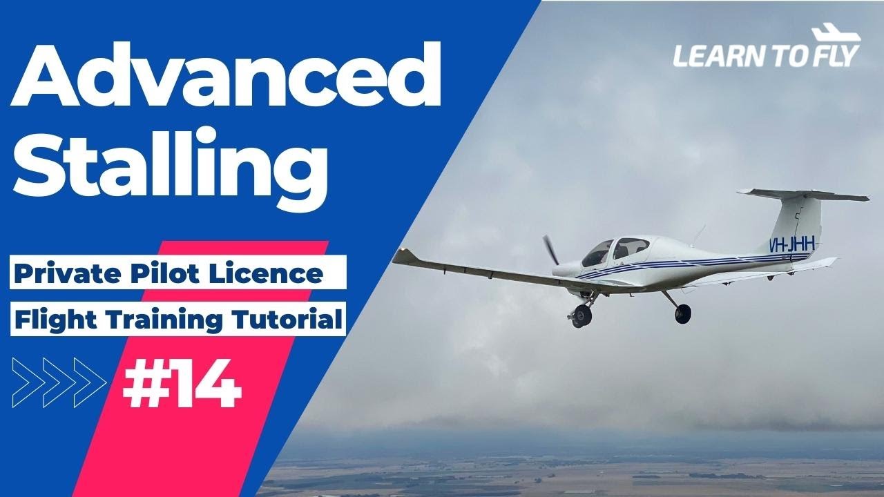 【Learn To Fly #14】RPL / PPL Flying Lesson | E14 Advanced Stalling #DiamondDA40 #RPL #PPL #Stalling