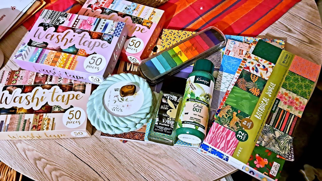 Action Haul-Die tollen Washitapes🤩