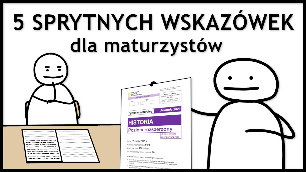 5 SPRYTNYCH WSKAZÓWEK na maturę z historii