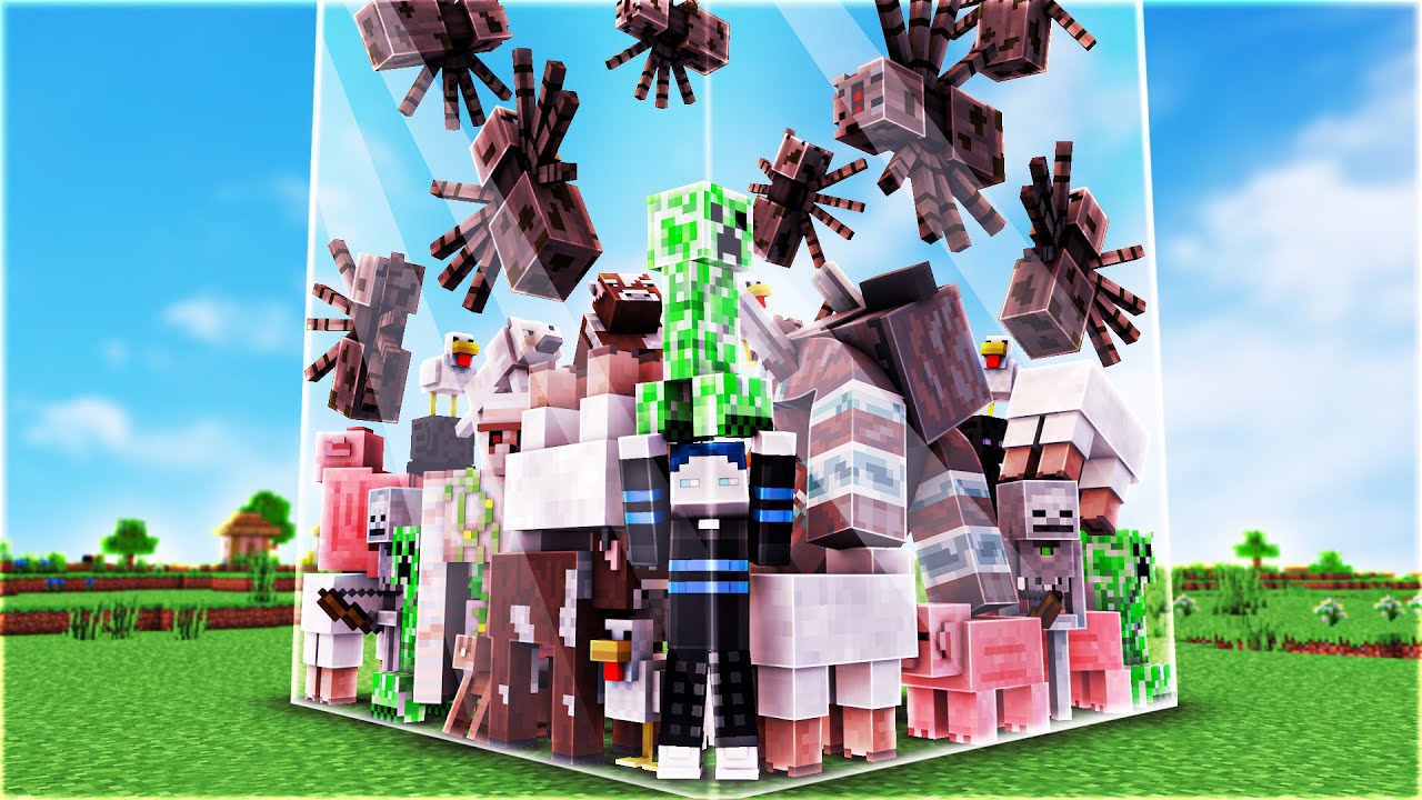 ALLE MINECRAFT MONSTER KOMMEN IN MEINEN CHUNK