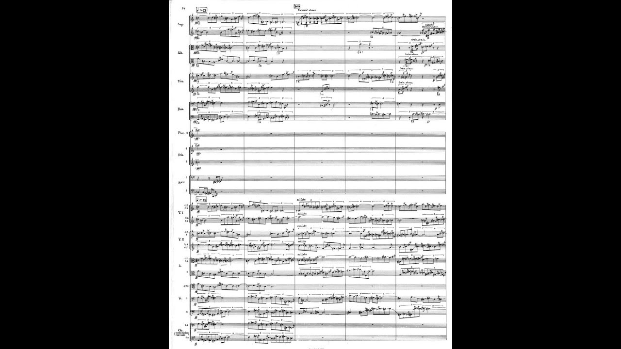 Iannis Xenakis - Cendrées (1973) pour choeur et orchestre