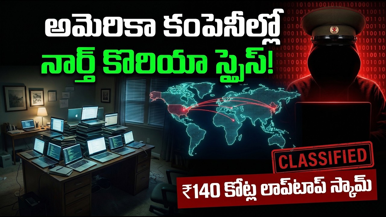 North Korean IT Remote Job Scam Explained | The Christina Chapman Case | Explained in Telugu
