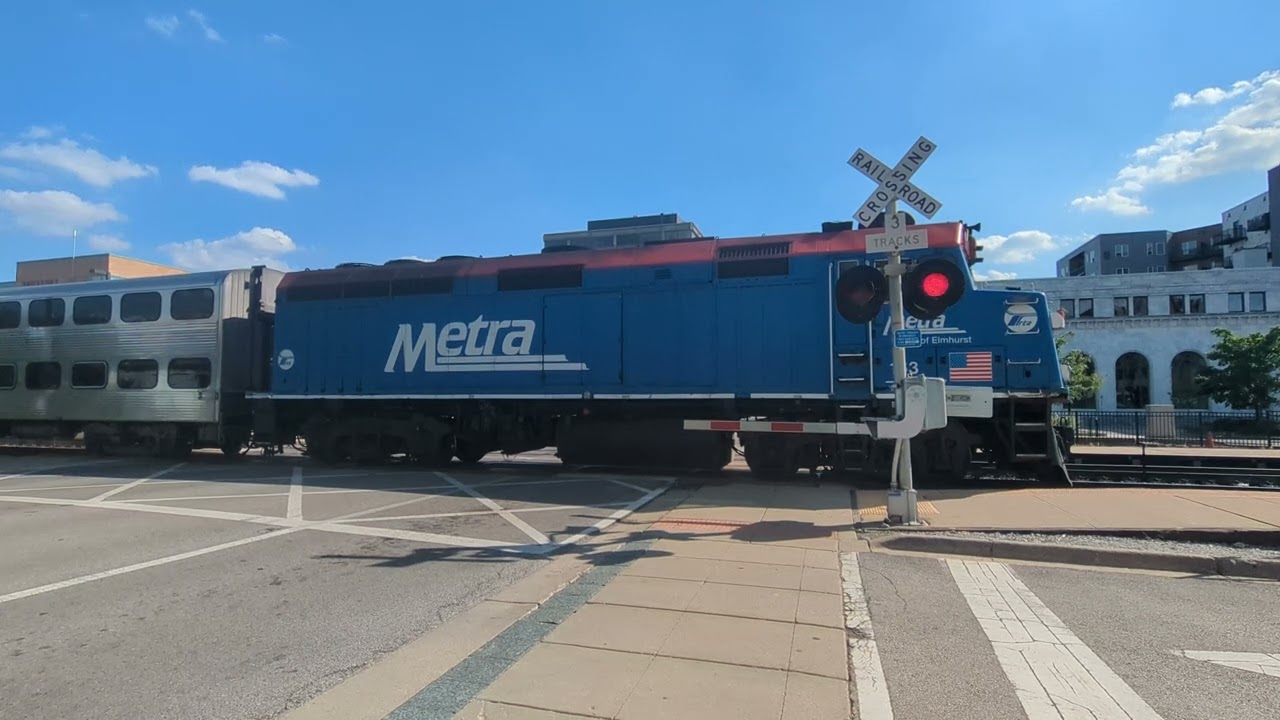 Lee St. Railroad Crossing (Des Plaines, IL) 7/5/25