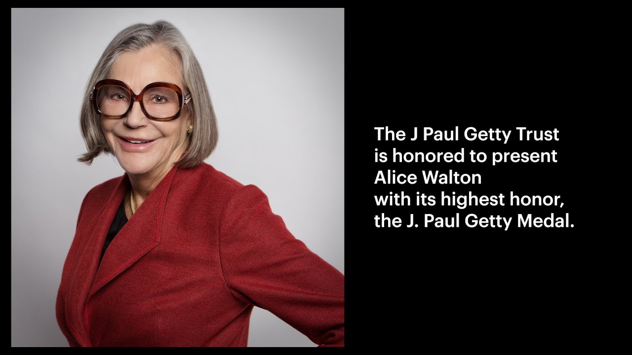 2022 Getty Medal Recipient Alice Walton
