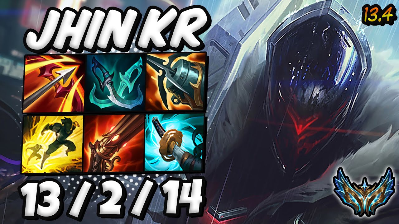 Jhin vs Draven ADC [ MVP ] Patch 13.4 Korea Challenger Season 13 🥇