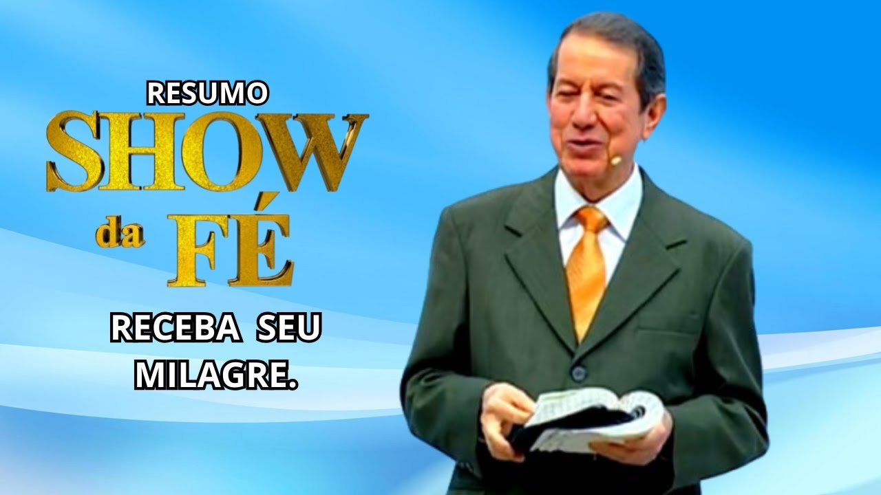 Show da Fé | CHEGUE - SE AOS PÉS DE JESUS, E RECEBA SEU MILAGRE. | RR SOARES