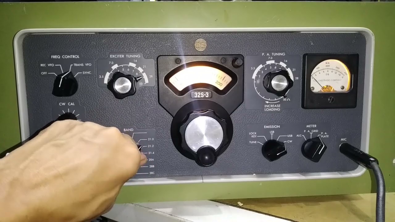 Collins 32S-3 Transmitter (Test)