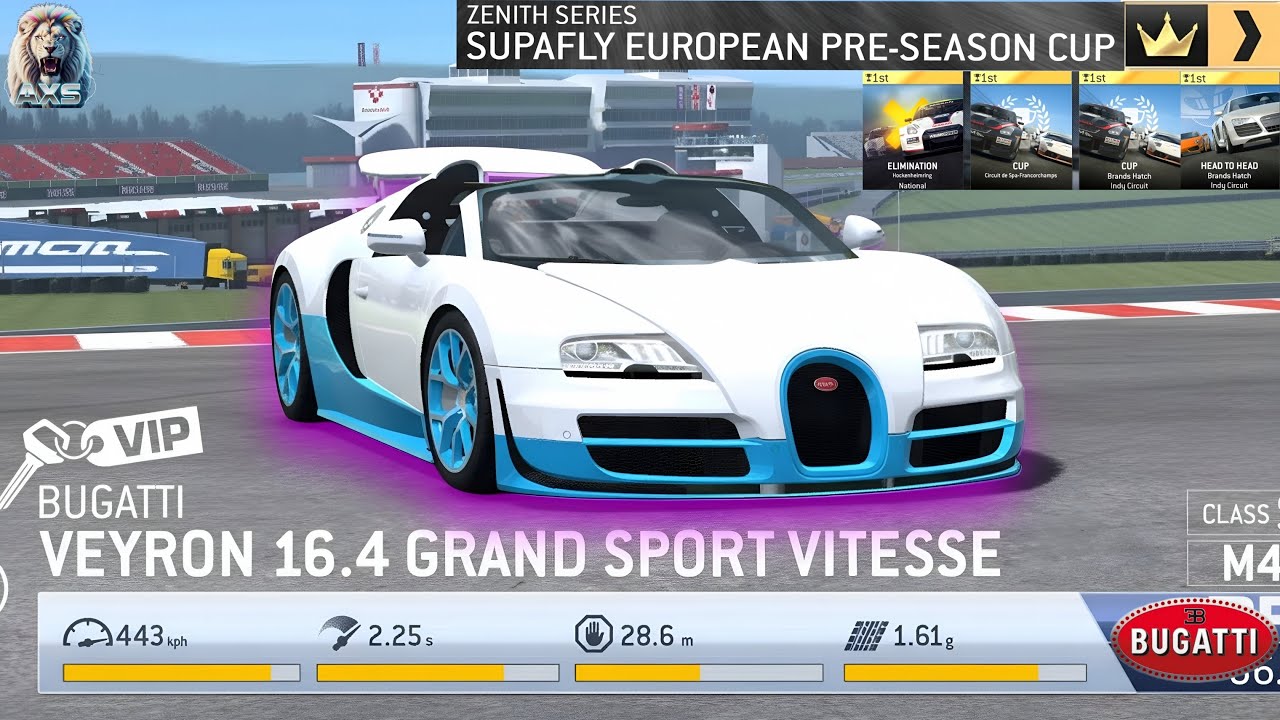 Hypercar Power! Bugatti Veyron GSV | Real Racing 3 Gameplay
