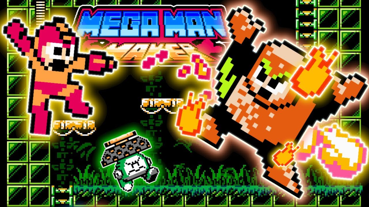 Mega Man Maker 1.10 - Pyromania Forest - Tipsy Episode 🍺