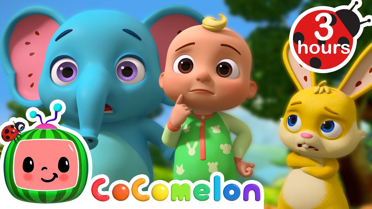 🧼Clean Up Songs for Kids!🧹🫧🧽 3 Hours! | CoComelon - JJ's Animal Time | Kids Karaoke Songs
