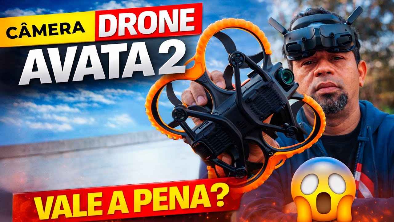AVATA 2 em Detalhes: Teste de ISO e Performance da Câmera
