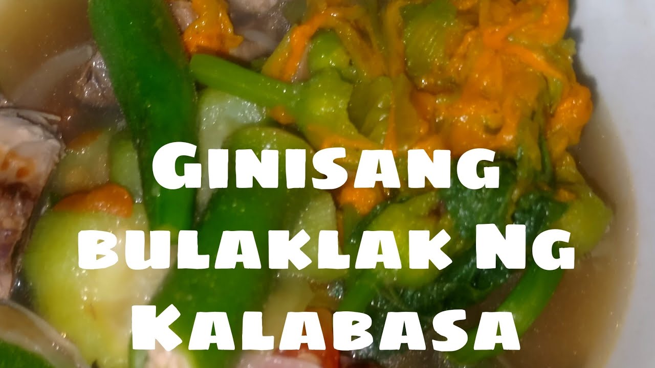 Ginisang bulaklak Ng Kalabasa
