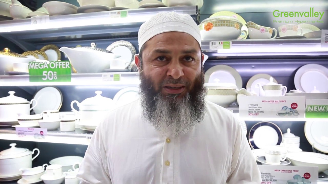 Mushtaq Ahmed at Greenvalley Mall of Lahore