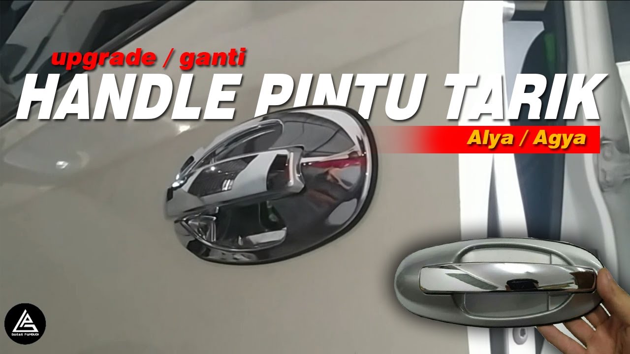upgrade ganti handle pintu tarik ayla/agya