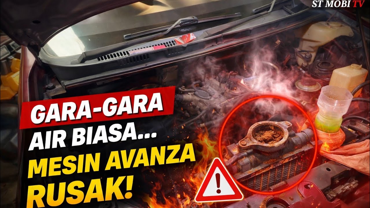 Akibat Radiator Pakai air Biasa di Avanza Rusak semua
