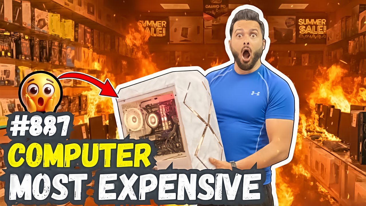 I Bought The Most Expensive Computer 😳🥵 | Vlog 887