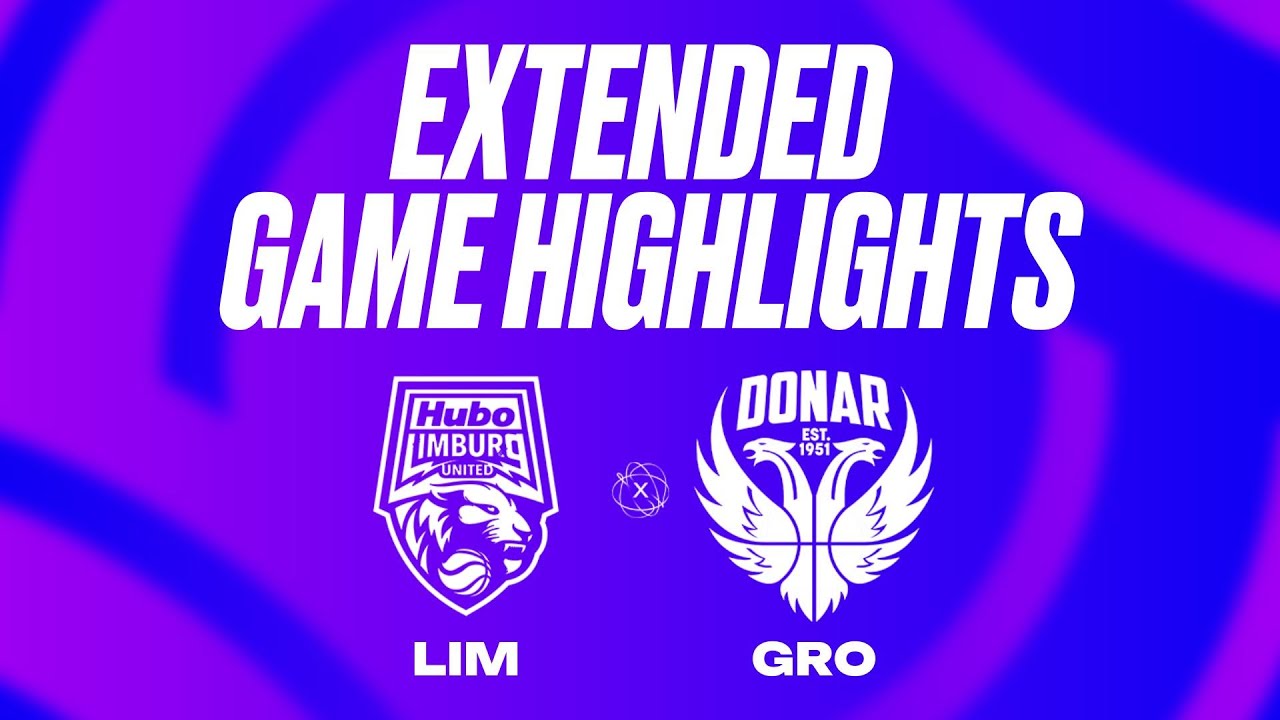 Hubo Limburg United vs. Donar Groningen Extended Game Highlights