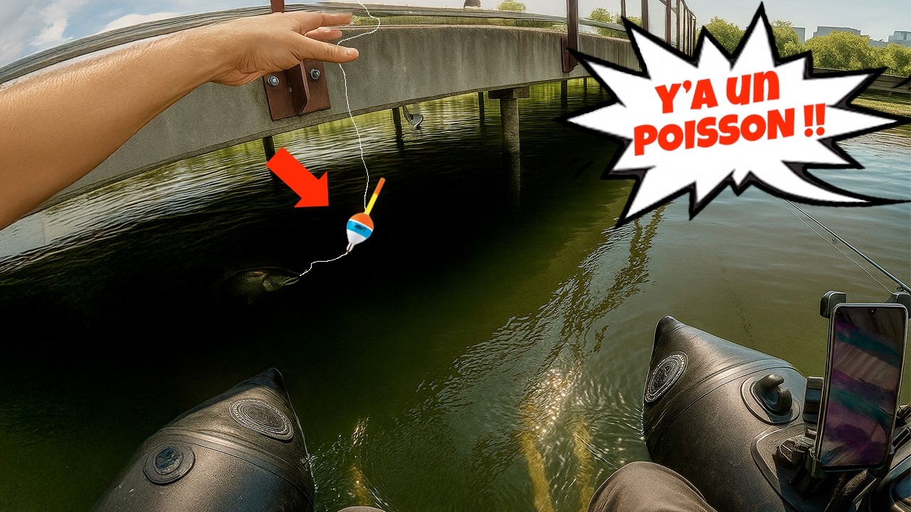 😱 UNE LIGNE ABANDONNÉE... AVEC UN POISSON AU BOUT !! (INCROYABLE DÉCOUVERTE EN PÊCHE)