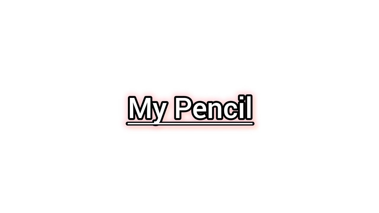 10 Lines Essay On My Pencil | Paragraph On My Pencil | Short Essay Writing | My Pencil |
