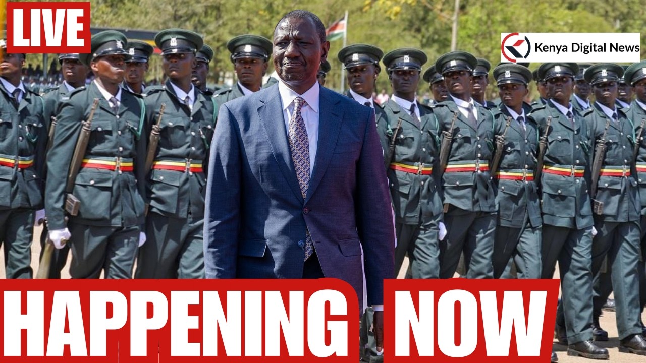 LIVE: President Ruto Presides Over ⁠the Passing Out Parade, Prisons Staff Training College, Ruiru.