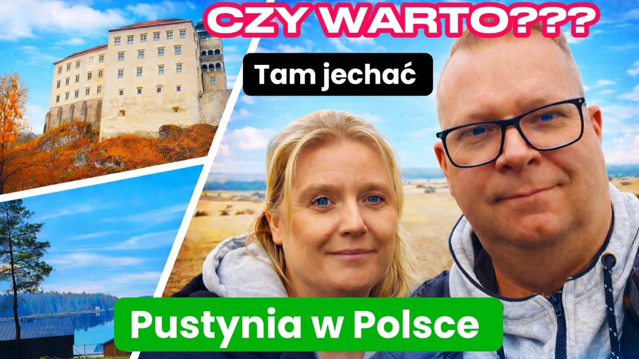 KAMPEREM przez Pustynię Błędowską, Nocleg Zalew Sosina i Zamek Pieskowa Skała 