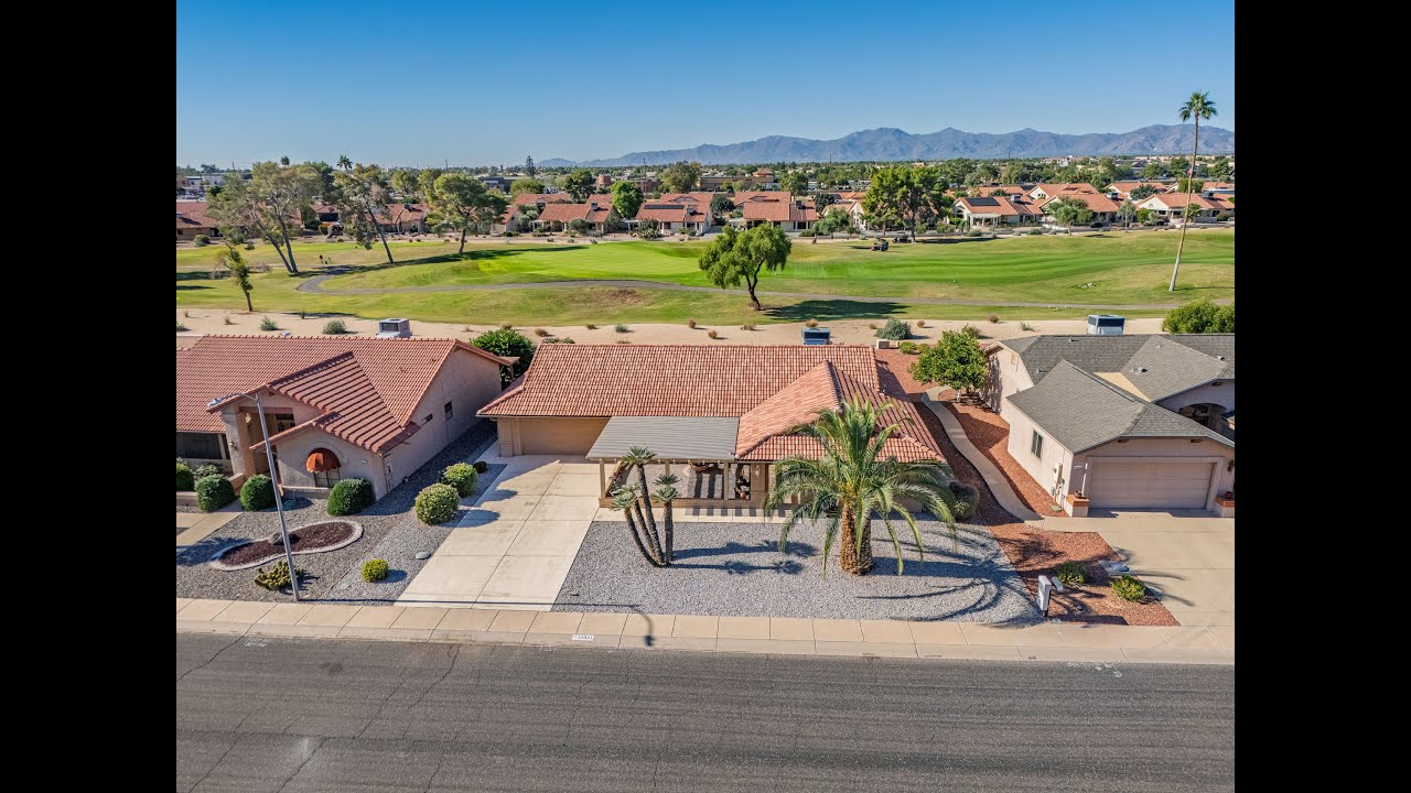 Golf Course Living: A Visual Tour of 13941 W Pennystone Dr, Sun City West