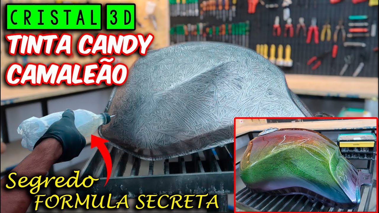 FORMULA SECRETA - CRISTAL 3D| EFEITO CAMELEÃO E TINTA CANDY SEGREDO NINGUÉM CONTA!!!!