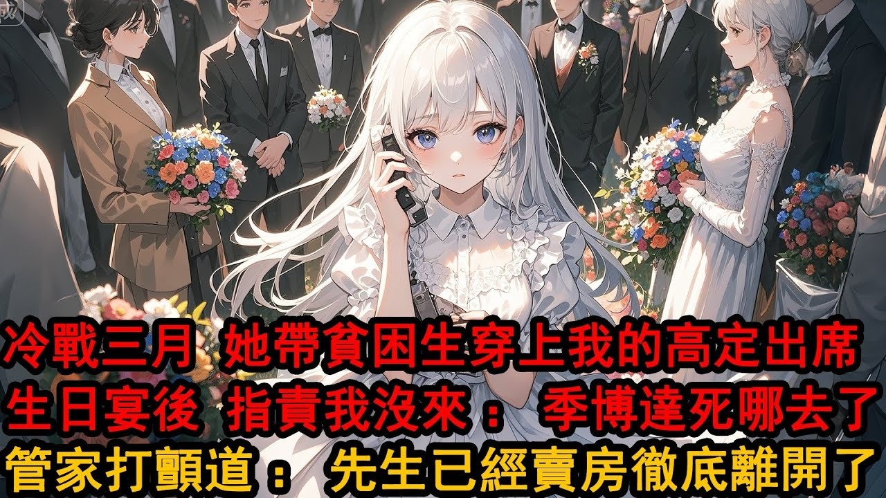 冷戰三月 岳母壽宴柳如煙帶貧困生穿上的我定制高定禮服出席，直到結束我都沒來 她暴怒回家 被仲介攆走「誰允許你進我家？」「你怕有病！房主季先生已委託我賣房，什麼你家的」