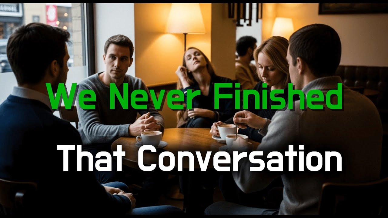 We Never Finished That Conversation