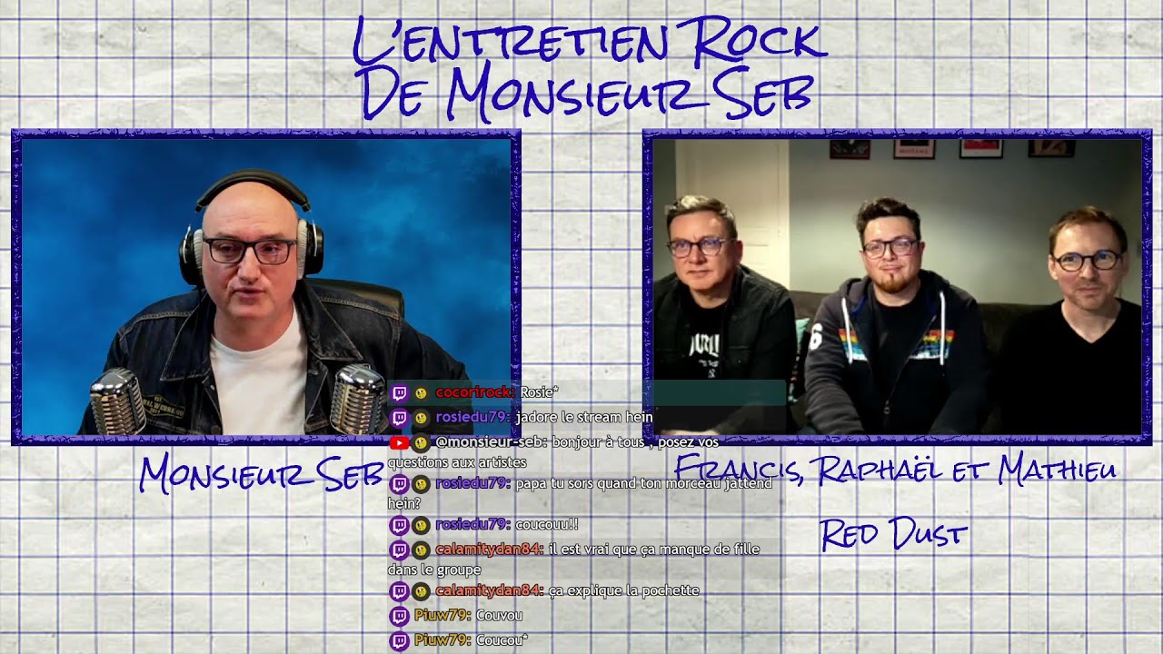 Entretien Rock : Monsieur Seb avec Red Dust !!