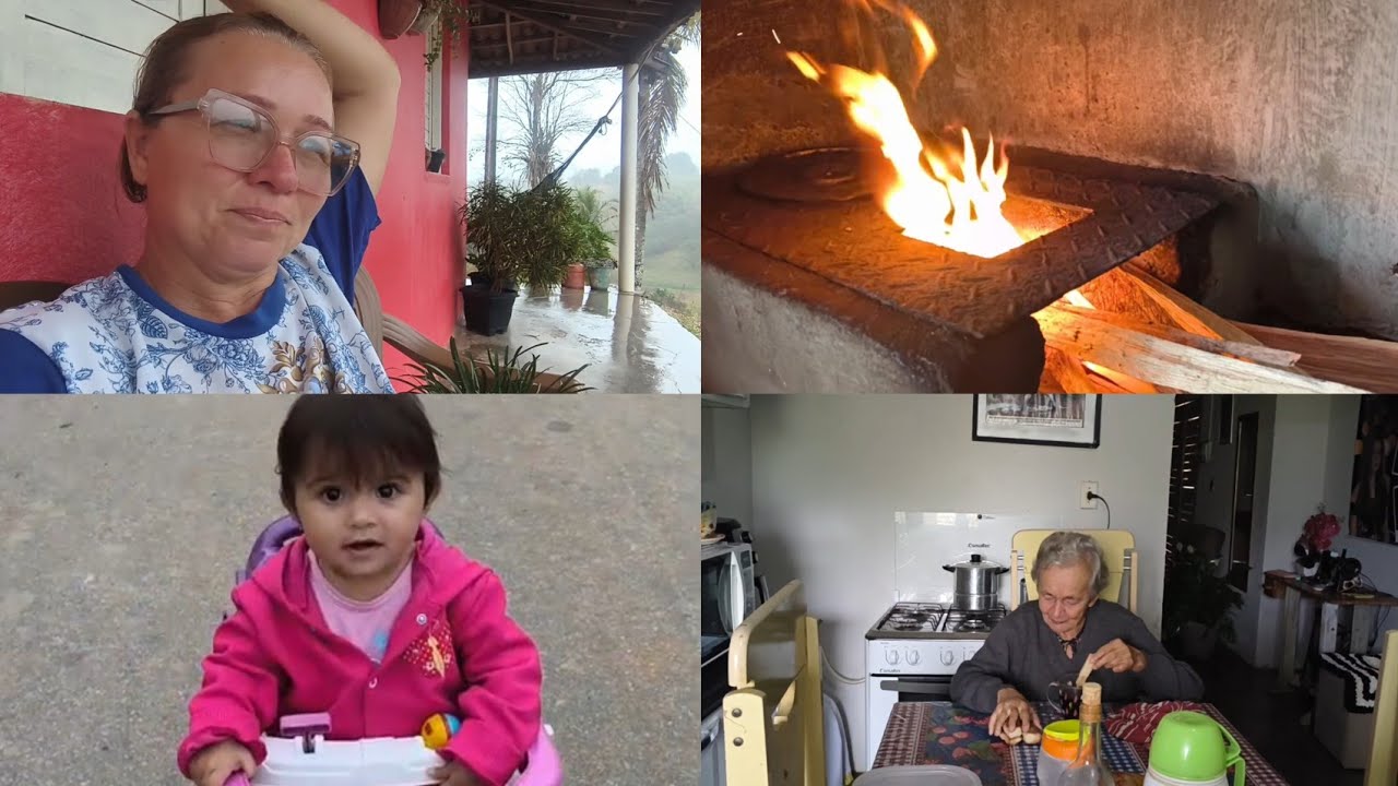 É MUITA SALDADDE DA MINHA FILHA+PREPARANDO NOSSO ALMOÇO+ MINHA NETINHA TÁ UMA BENÇÃO.