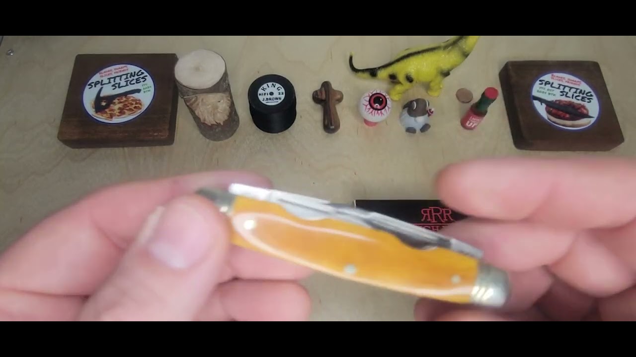 SS00112 RRR051 Tobacco Brown Bone 4Bd Congress (5of5): RR Traveling Knives Challenge Ph2-Bx2