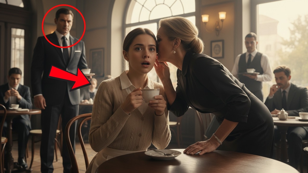 She Was Having Tea Alone—Until The Mafia Boss’s Mother Whispered, “Pretend You’re His Fiancée”