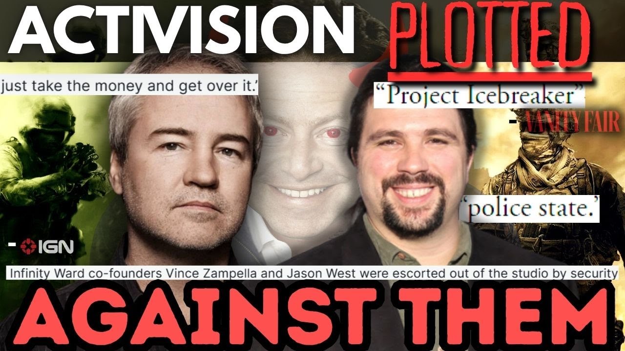 Project Icebreaker | Activision's Scheme to Fire and STEAL COD from its Creators. (Zampella & West)