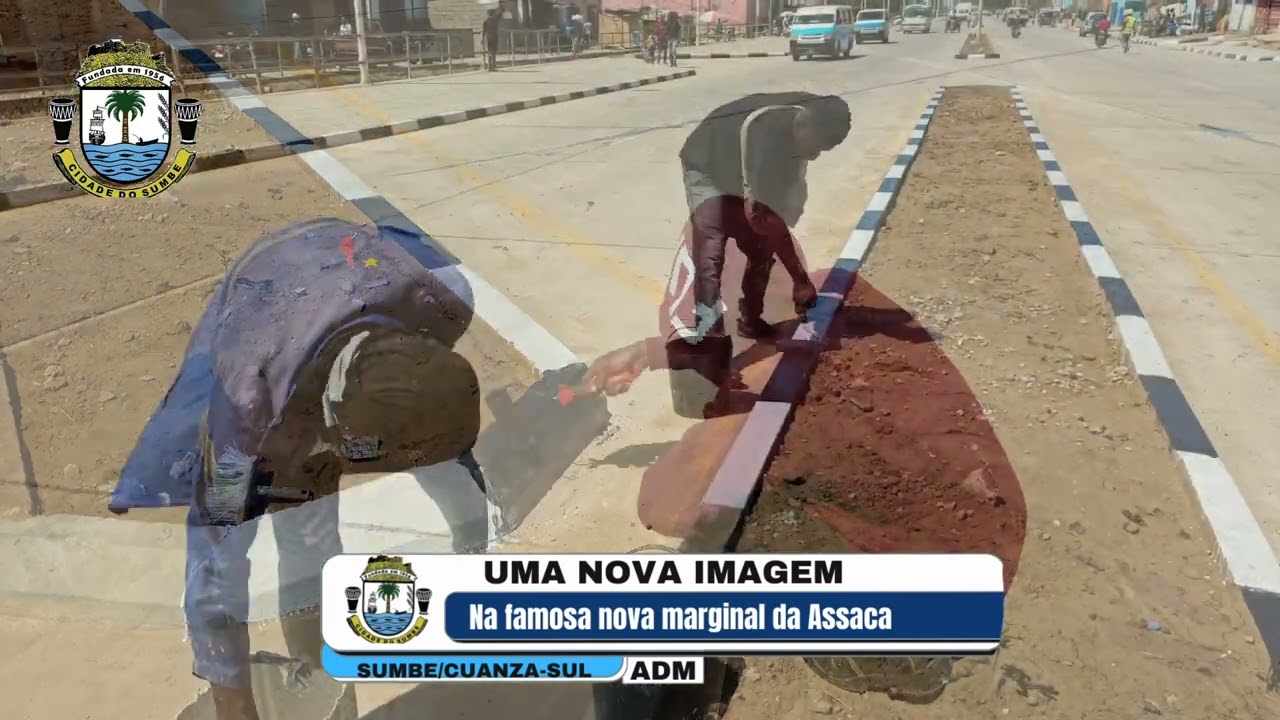 NOVA ROUPAGEM NA ESTRADA DA MARGINAL DA ASSACA - MUNICÍPIO DO SUMBE