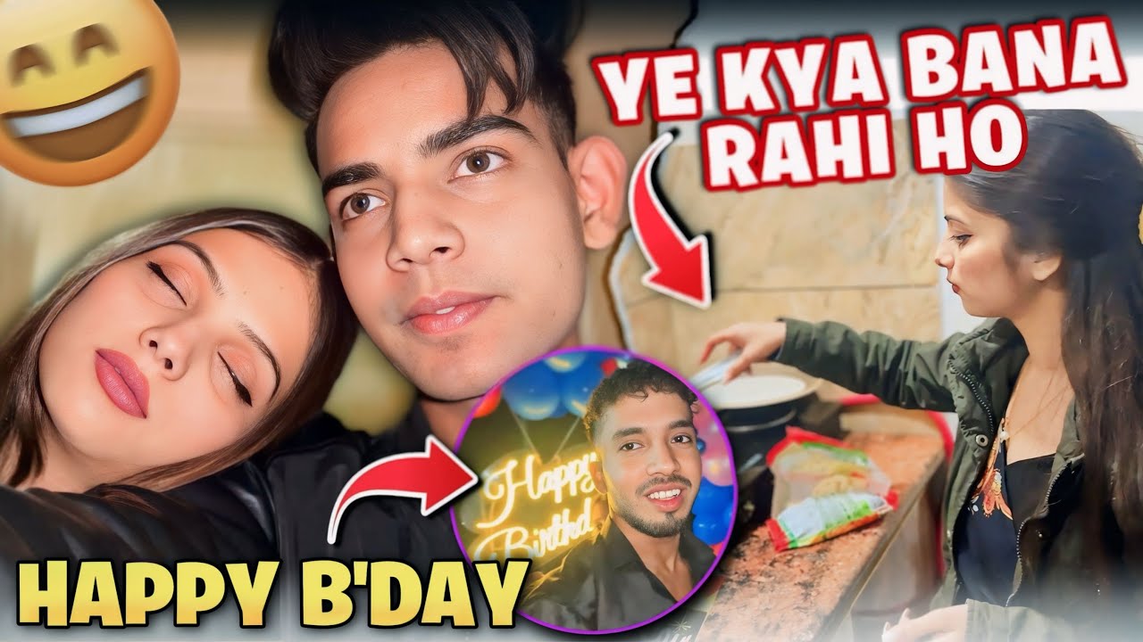 Nishu ye kya kri hai 😳 !! Night out birthday with friends 😍 !! Abid vlogs