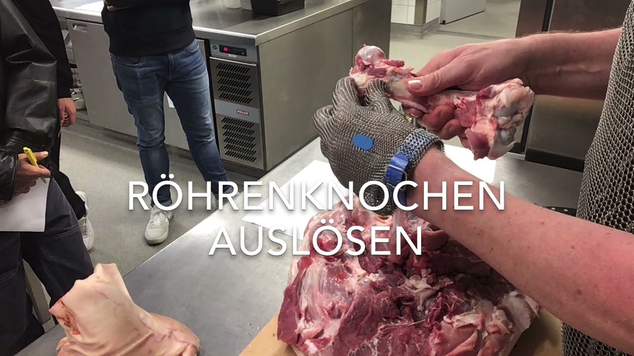 Schweinekeule  zerlegen