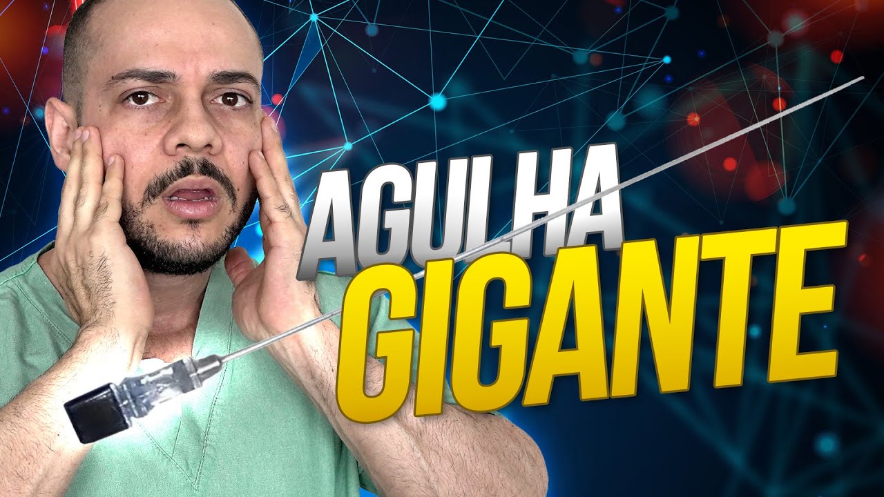 Essa é a maior agulha que eu já vi!