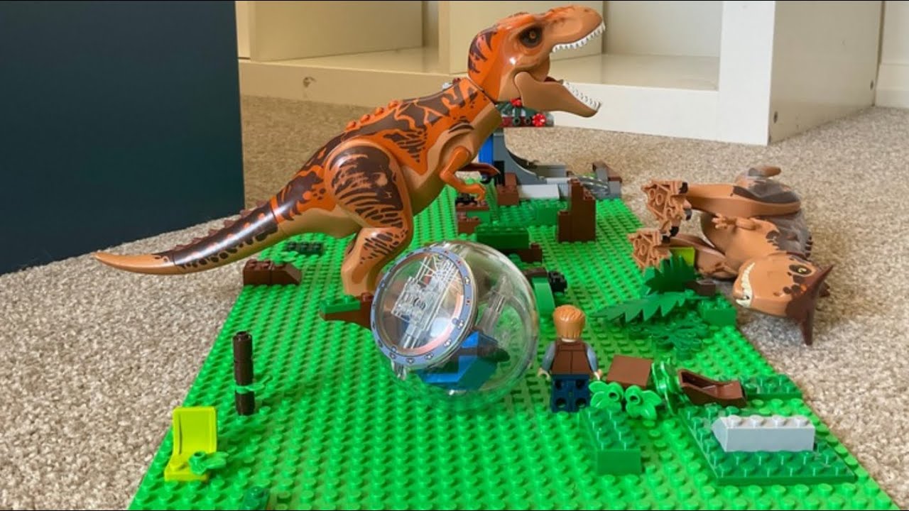 Jurassic World Fallen Kingdom In Lego THE WHOLE MOVIE