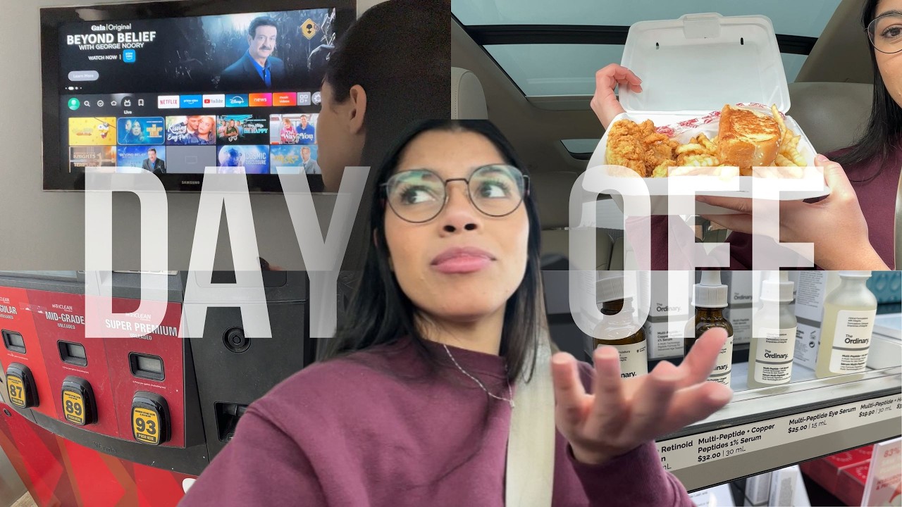 Vlog de Domingo!!! Fui no Raising Cane's, Gas Station, Sephora, Filminho | AU PAIR