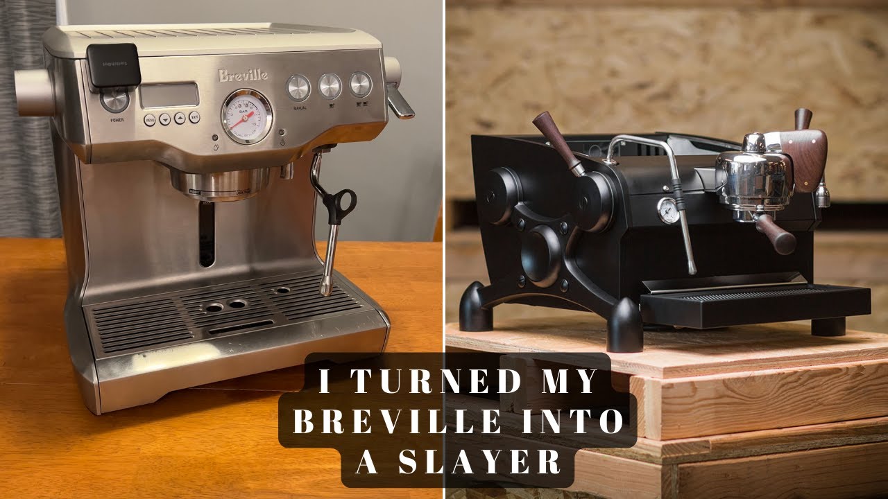 Установка мода Breville Dual Boiler Slayer