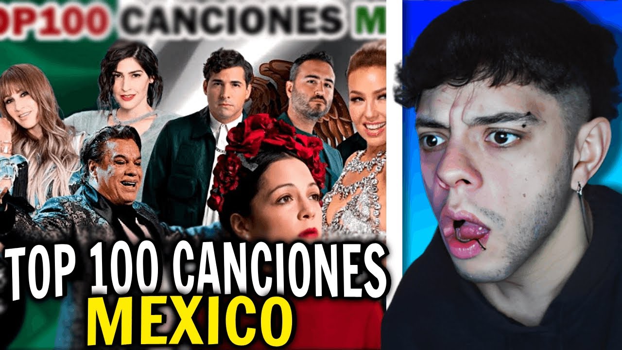 (REACCIÓN) Top 100 Canciones Mexicanas más Vistas en Youtube (2022)