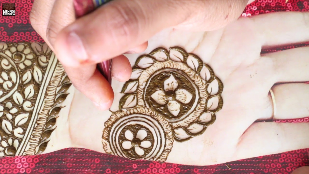 Learn to apply henna on hand in 2026 | Easy way to put henna designs on hand 