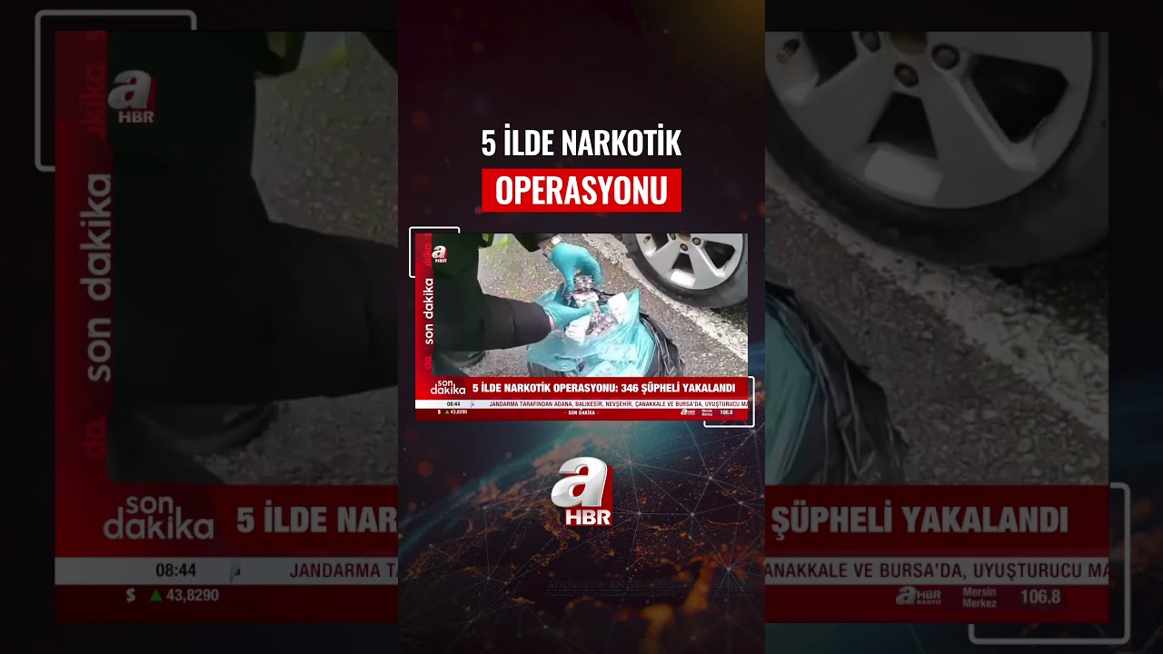 Zehir Tacirlerine Darbe: 5 İlde Narkotik Operasyonu #shorts #haber